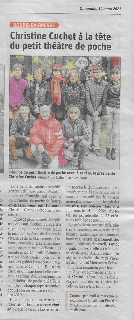 Christine Cuchet Présidente